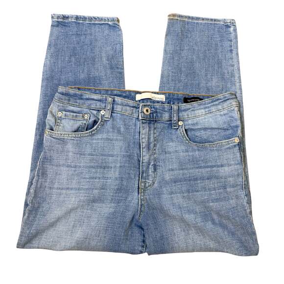 Ella Moss Denim - ella moss jeans womens junior size 12/31 high waist straight stretch denim blue